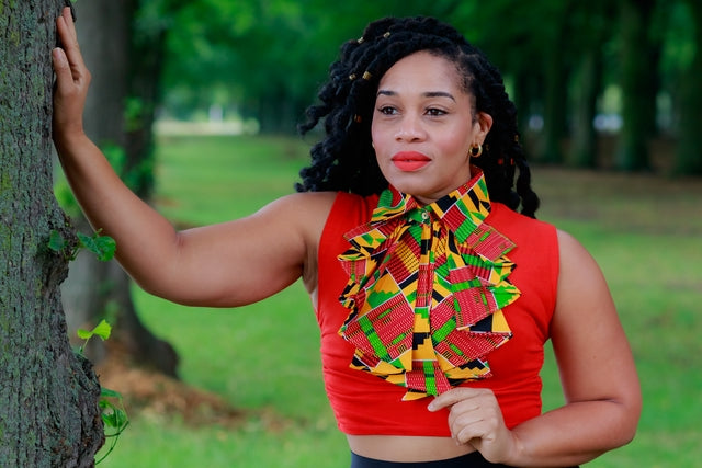 Kente Collar-iza